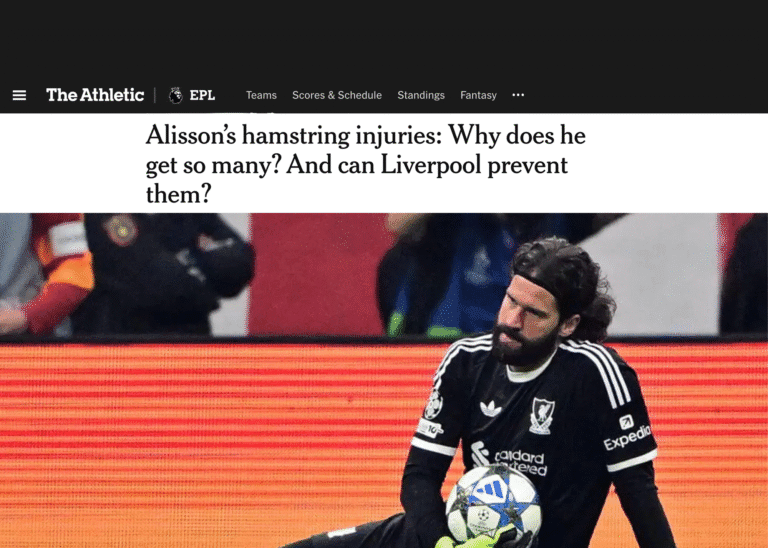 Elite athlete receiving sports injury treatment at Combo Clinic.